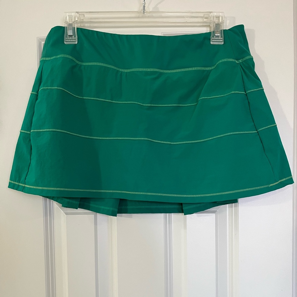 Green Mini Skirt